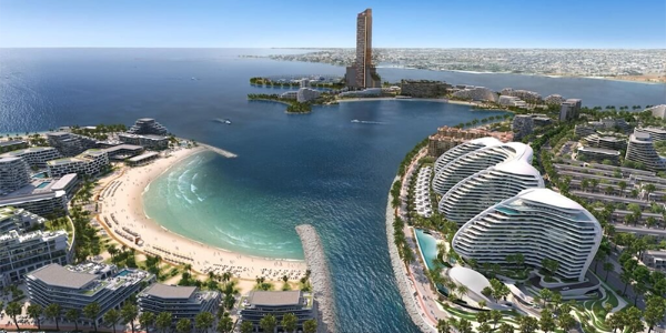 扎哈事務(wù)所新作：阿聯(lián)酋Oystra海濱綜合體詮釋‘海浪漣漪’美學(xué)