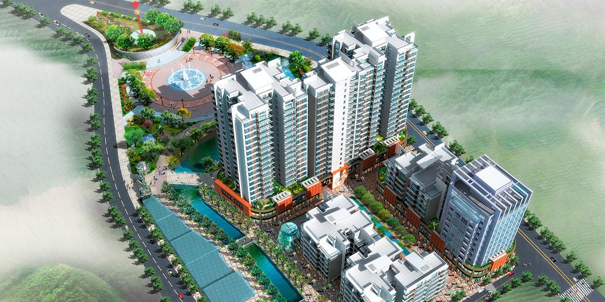 長順縣星筑園小區(qū)建筑設(shè)計 長順縣星筑園小區(qū)建筑設(shè)計